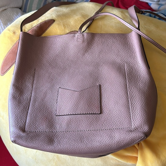 Michael kors crossbody hobo dusty pink/mauve color - Picture 3 of 7